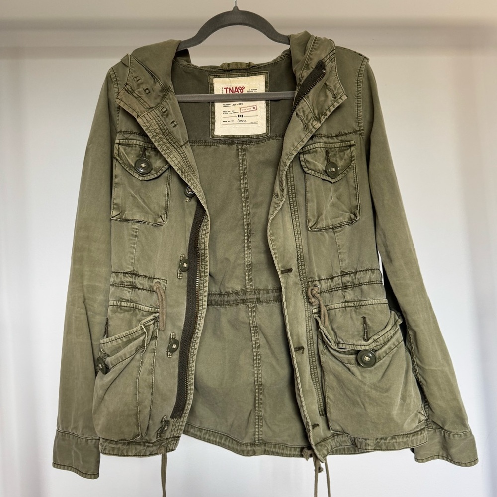 Aritzia TNA Military Cargo Jacket SIZE: SMALL